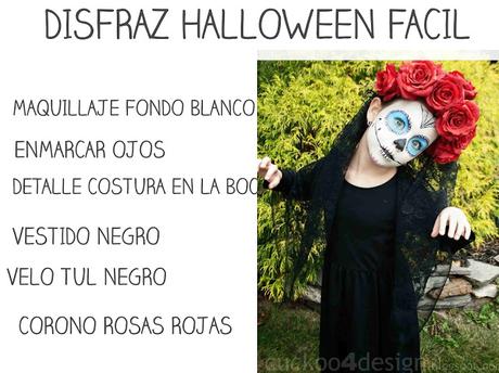 DISFRACES DE HALLOWEEN PARA NIÑOS MUY FÁCILES