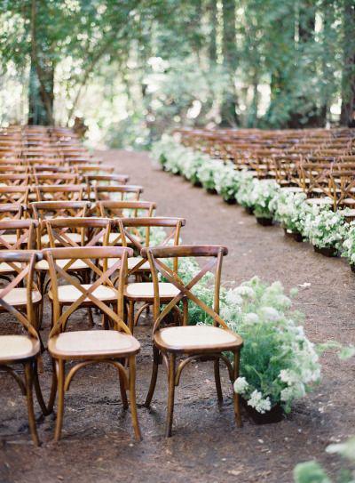 Cross Back Chair para Bodas y Eventos