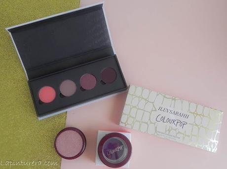 Super haul colourpop + swatches 03 paleta y rubor
