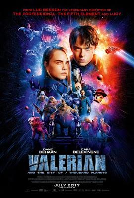 Valerian and the city of a thousand planets. Valerian y la ciudad de los 100 planetas, valerian, cine, película, cartelera, ciencia ficción, nos vamos al cine, comic, 