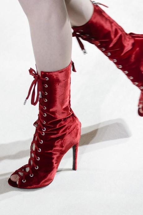 Botas rojas de Giambattista Valli botas rojas