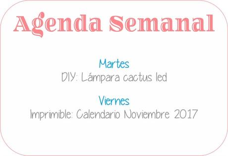 Agenda Semanal 23/10 - 29/10