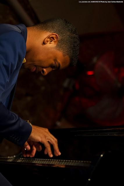 Christian Sands © Photo by Joan Carles Abelenda FOTO-Los pianistas del JAMBOREE-CHRISTIAN SANDS