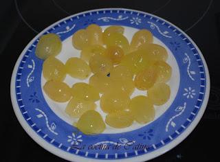 Ensalada de uvas con queso y membrillo Ensalada de uvas con queso y membrillo