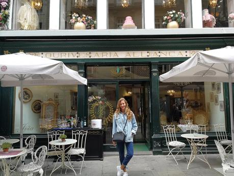 Total look denim en Oporto Total look denim en Oporto