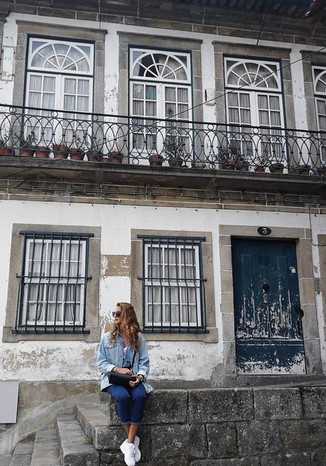 Total look denim en Oporto Total look denim en Oporto