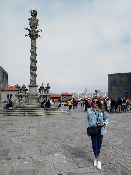Total look denim en Oporto Total look denim en Oporto