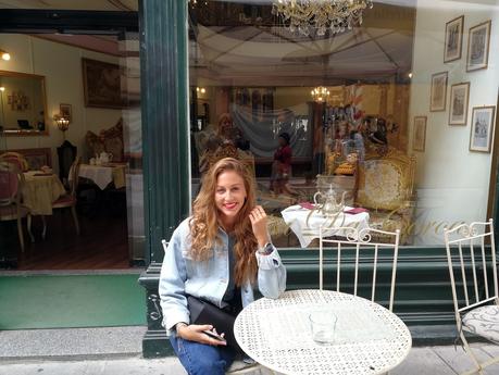 Total look denim en Oporto Total look denim en Oporto