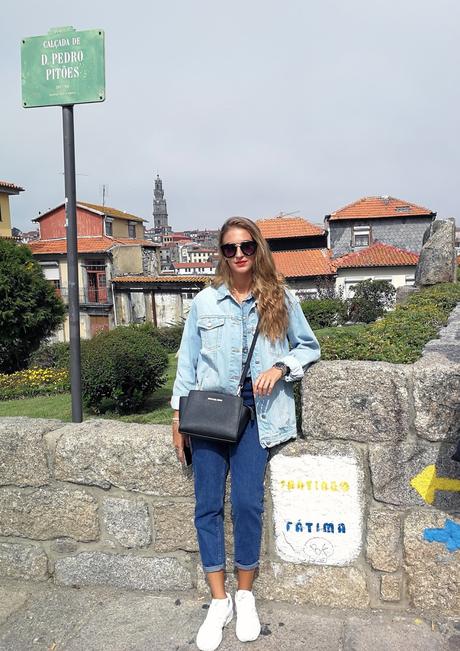 Total look denim en Oporto Total look denim en Oporto