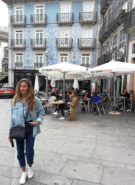 Total look denim en Oporto