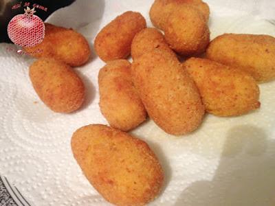 Croquetas de pollo y cúrcuma