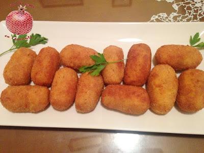 Croquetas de pollo y cúrcuma
