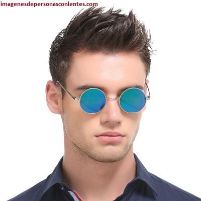 fotos de lentes de sol para hombres azules
