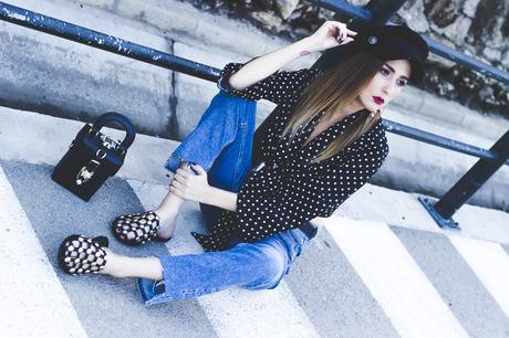 2 ZAPATOS 2 LOOKS CON LUNARES+ HAUL ZARA