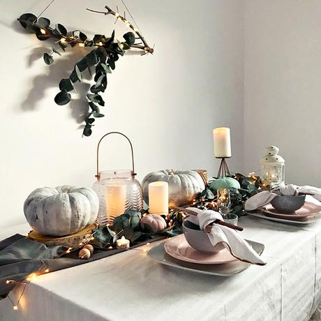 MI CASA DIY: Pinta calabazas y decora una bonita mesa de otoño