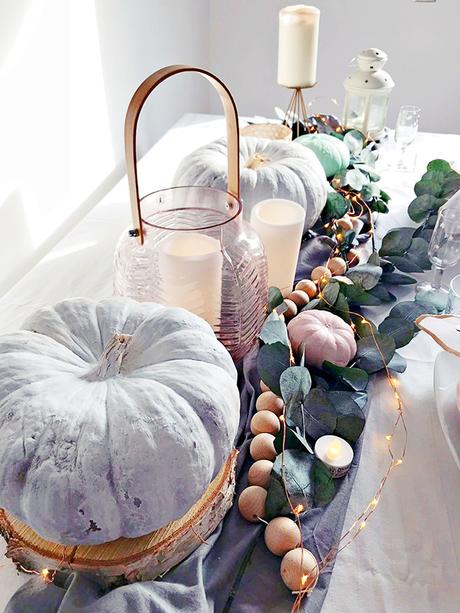 MI CASA DIY: Pinta calabazas y decora una bonita mesa de otoño