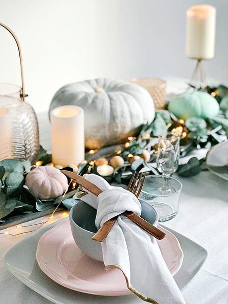 MI CASA DIY: Pinta calabazas y decora una bonita mesa de otoño
