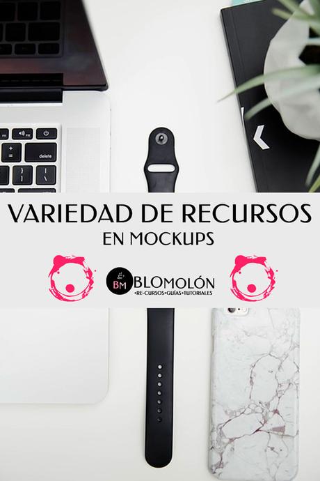 Variedad De Recursos En Mockups