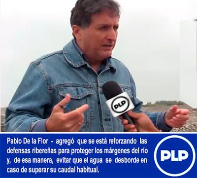 SUPERVISAN OBRA DE PREVENCIÓN EN EL RÍO CAÑETE…