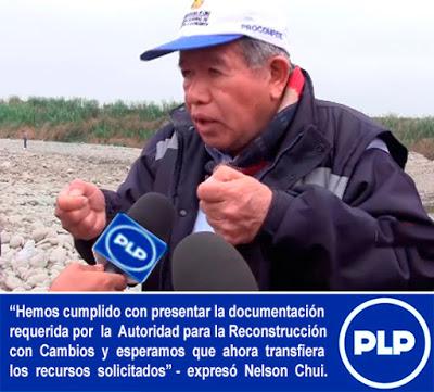 SUPERVISAN OBRA DE PREVENCIÓN EN EL RÍO CAÑETE…