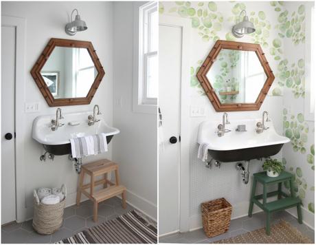 Cómo dar vida a un baño aburrido con decoración lowcost