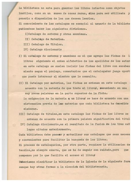 La Biblioteca de la Iglesia por Francisco Paya
