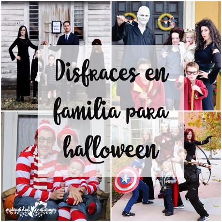 Disfraces de Halloween en familia ¡gran idea!