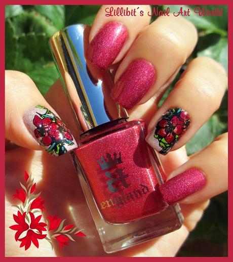 RETO COLORES 5 (Rojo): Flores rojas