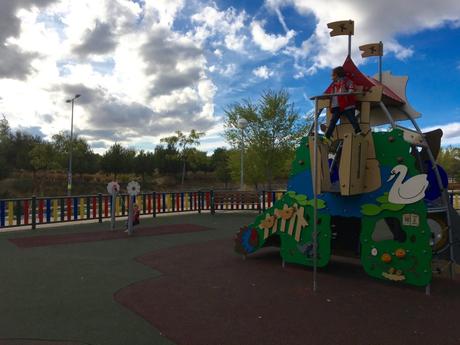 Parque público para niños en Las Rozas