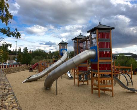 Parque público para niños en Las Rozas