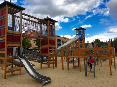 Parque público para niños en Las Rozas