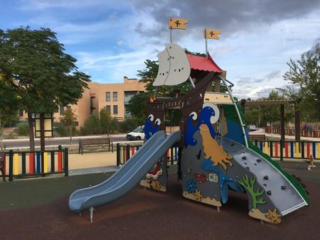 Parque público para niños en Las Rozas