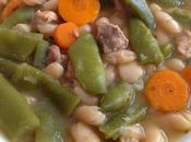 Receta potaje alubias judías