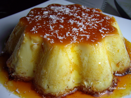 FLAN DE LECHE DE COCO