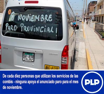 En Cañete: VECINOS DE A PIE NO APOYAN PARO DE TRANSPORTISTAS…