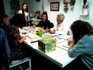 Taller de encuadernación con Adriana Jado