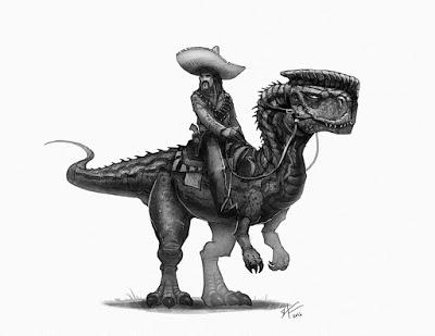 Los dinosaurios del salvaje Oeste de Shaun Keenan