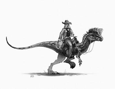 Los dinosaurios del salvaje Oeste de Shaun Keenan