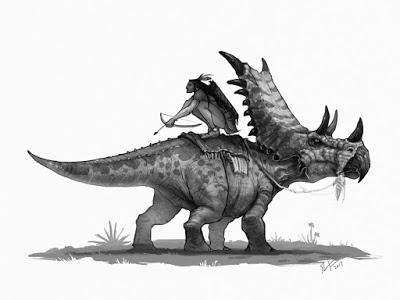 Los dinosaurios del salvaje Oeste de Shaun Keenan