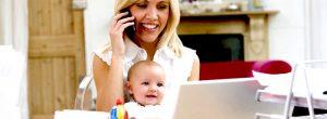Trabajar desde casa con un recién nacido: ¿Es posible?
