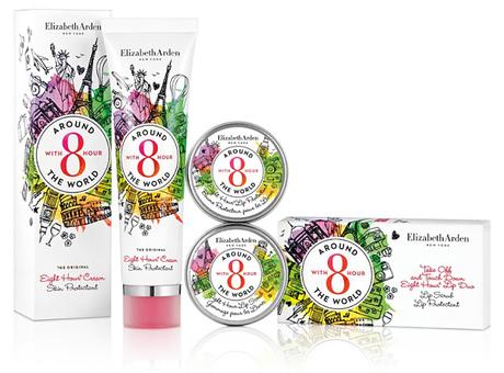 Around the World with Eight Hour® La Edición Limitada de la Legendaria Crema Skin Protectant y el Dúo Labial de Elizabeth Arden