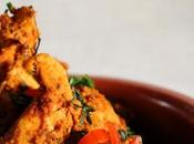 Pollo marinado yogur especias