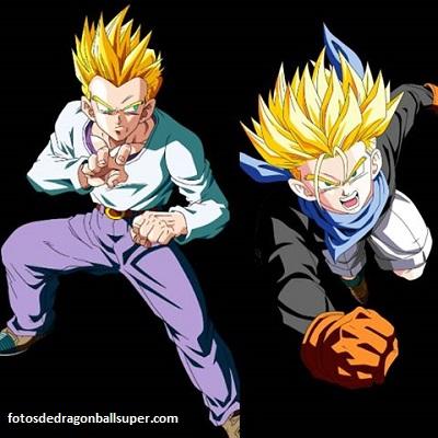 imagenes de trunks de dragon ball gt goten