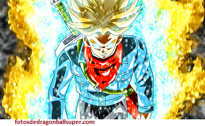 imagenes de trunks de dragon ball gt futuro