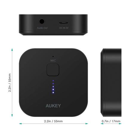 Revisión receptor Bluetooth Aukey BR-C1: Lo bueno y malo para decidir su compra