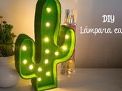 DIY: Lampara cactus