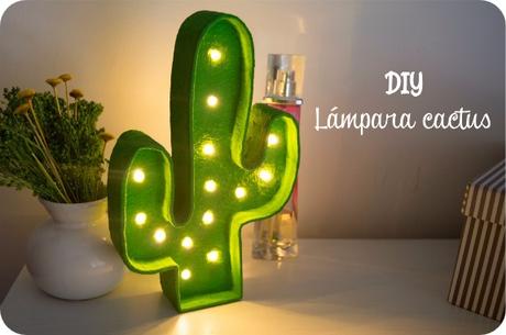 DIY: Lampara cactus led