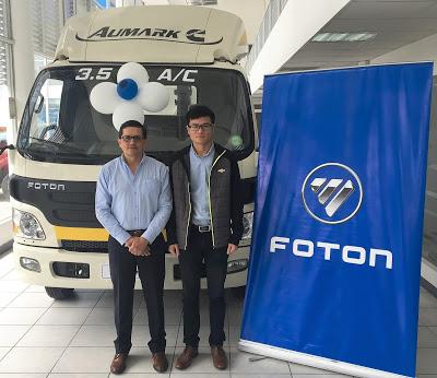 EJECUTIVOS DE FOTON LDT INTERNACIONAL, VISITARON ECUADOR