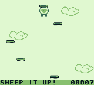 Disponible 'Sheep it up' en formato cartucho para Game Boy Disponible 'Sheep it up' en formato cartucho para Game Boy