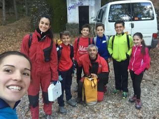 Trabajos bioespeleológicos en el Calar del Mundo